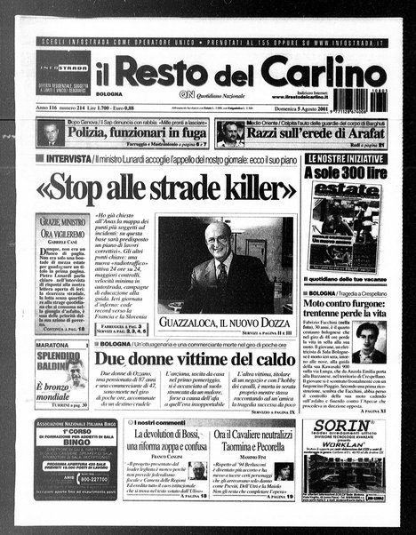 Il Resto del Carlino : giornale dell'Emilia